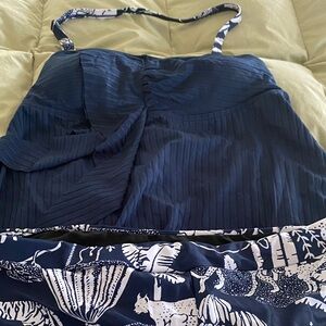 Navy Blue Women's Swim Dress